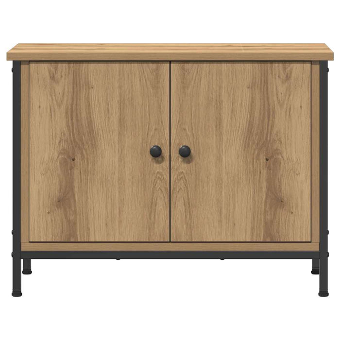 Cabinet TV Stejar Artizanal 60 x 35 x 45 cm Lemn compozit - WALTI WALTI