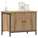 Cabinet TV Stejar Artizanal 60 x 35 x 45 cm Lemn compozit - WALTI WALTI