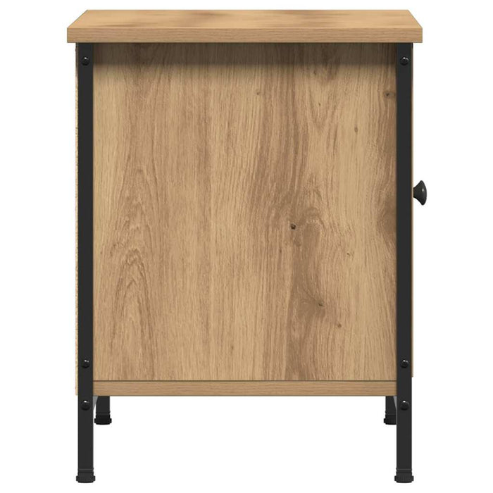 Cabinet TV Stejar Artizanal 60 x 35 x 45 cm Lemn compozit - WALTI WALTI