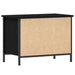 Cabinet TV Stejar Negru 60 x 35 x 45 cm Lemn compozit - WALTI WALTI