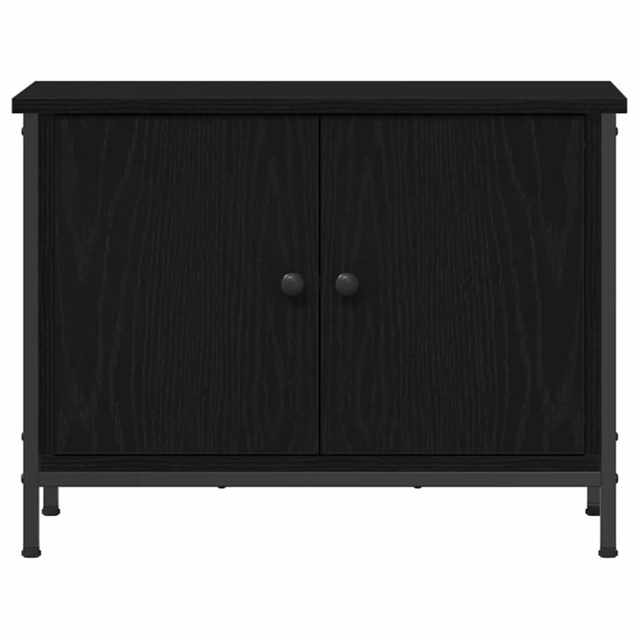 Cabinet TV Stejar Negru 60 x 35 x 45 cm Lemn compozit - WALTI WALTI