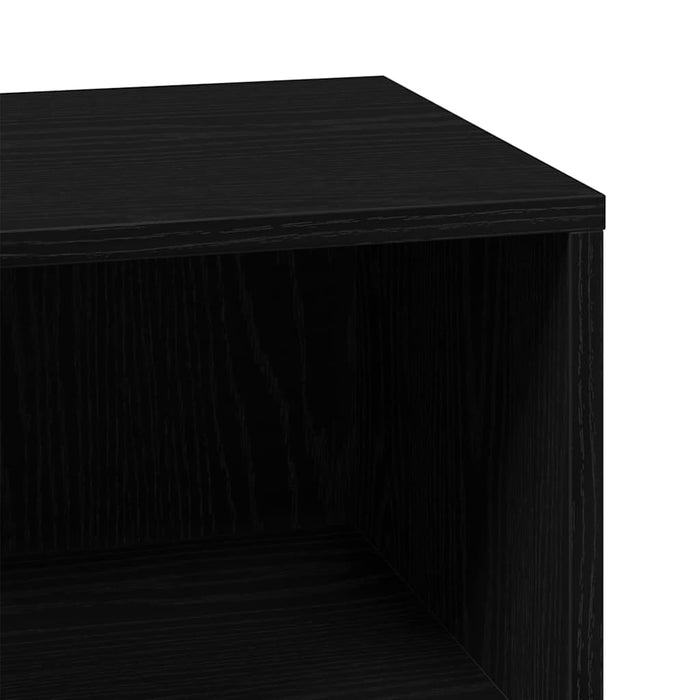 Dulap de Baie cu raft Negru 80 x 33 x 60 cm Lemn compozit - WALTI WALTI