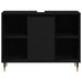 Dulap de Baie cu raft Negru 80 x 33 x 60 cm Lemn compozit - WALTI WALTI