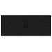 Dulap de Baie cu raft Negru 80 x 33 x 60 cm Lemn compozit - WALTI WALTI