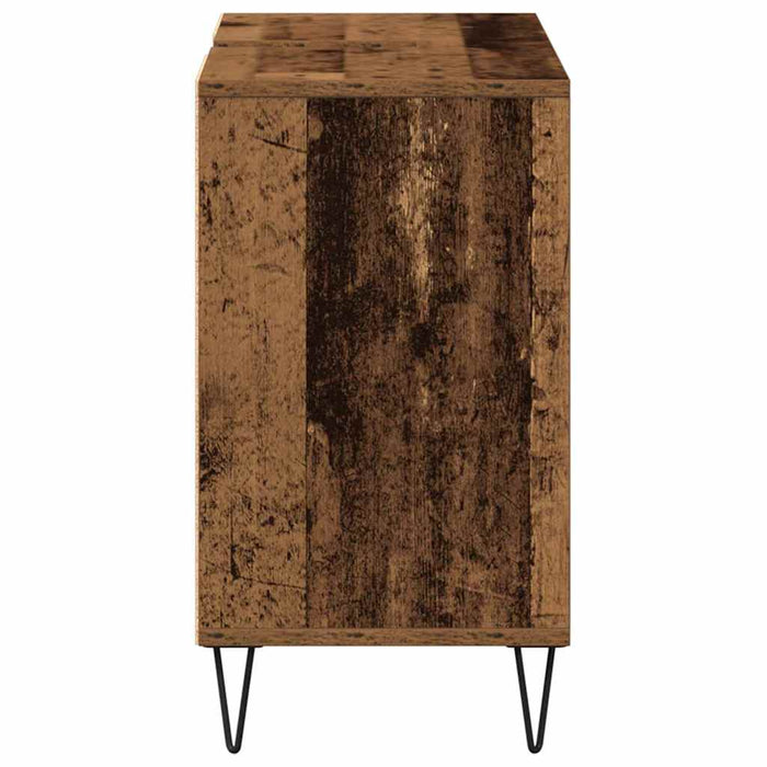 Dulap de Baie cu raft Lemn Vechi 80 x 33 x 60 cm Lemn compozit - WALTI WALTI