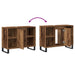 Dulap de Baie cu raft Lemn Vechi 80 x 33 x 60 cm Lemn compozit - WALTI WALTI
