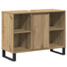 Dulap de Baie Stejar Artizanal 80 x 33 x 60 cm Lemn compozit - WALTI WALTI