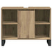Dulap de Baie Stejar Artizanal 80 x 33 x 60 cm Lemn compozit - WALTI WALTI
