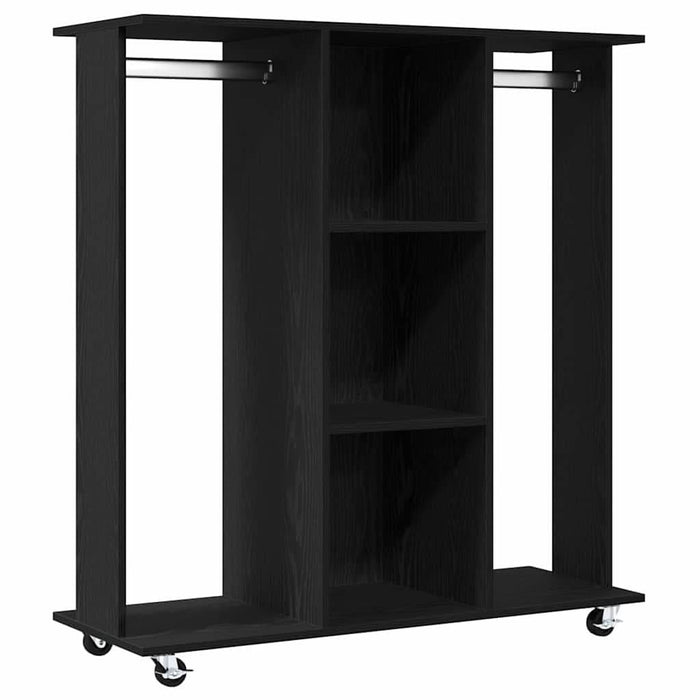 Dulap cu raft Stejar negru 102 x 38 x 110 cm Lemn compozit - WALTI WALTI