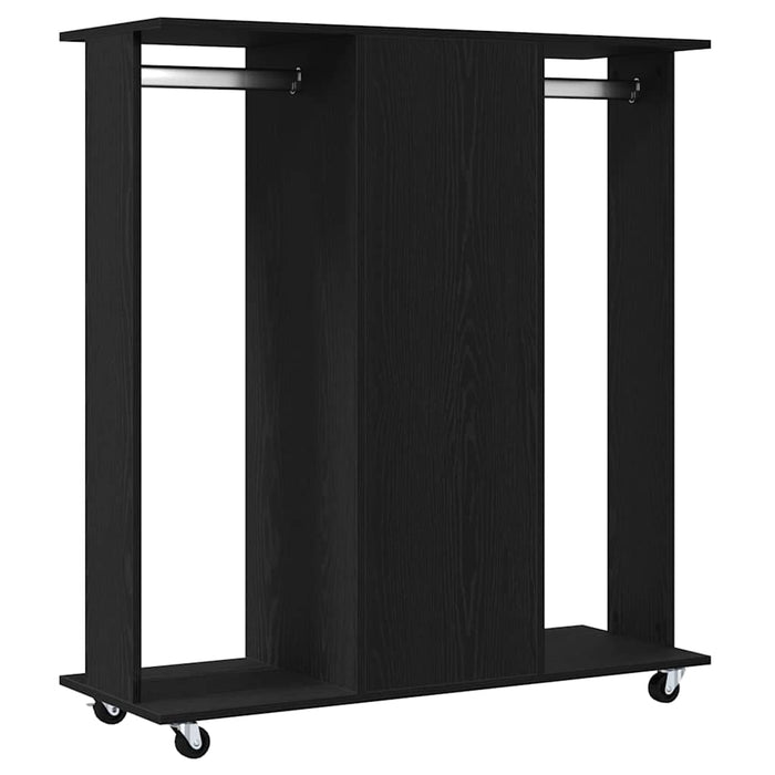 Dulap cu raft Stejar negru 102 x 38 x 110 cm Lemn compozit - WALTI WALTI