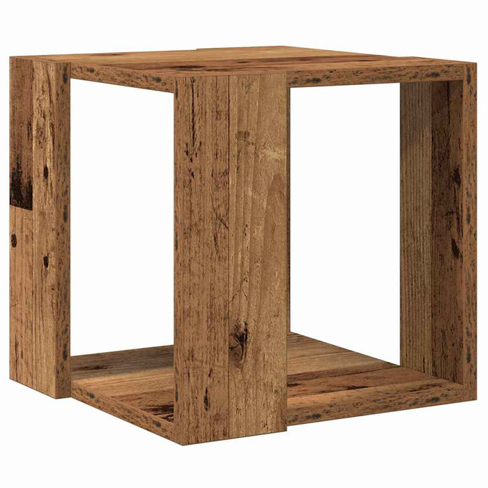 Masă de cafea Lemn Vechi 32 x 32 x 30 cm Lemn prelucrat WALTI