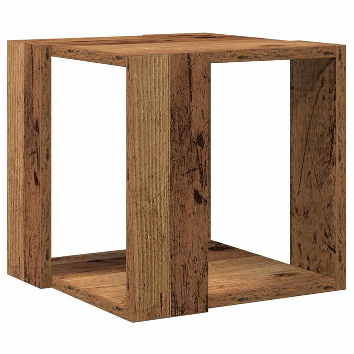 Masă de cafea Lemn Vechi 32 x 32 x 30 cm Lemn prelucrat WALTI