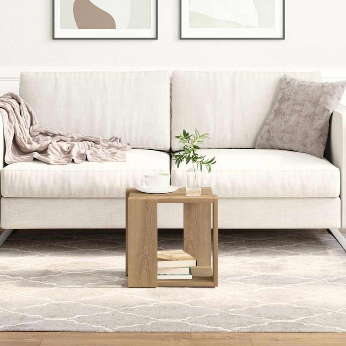 Masă de cafea Stejar Artizanal 32 x 32 x 30 cm Lemn prelucrat WALTI