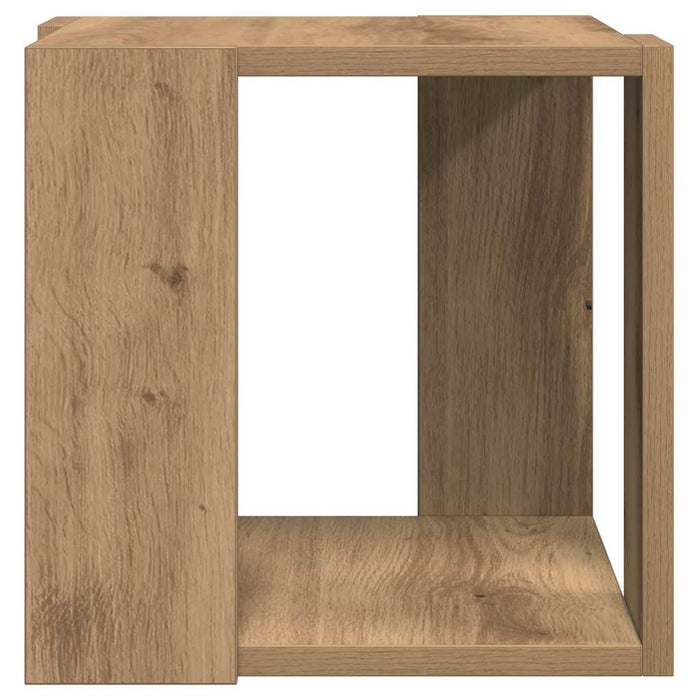 Masă de cafea Stejar Artizanal 32 x 32 x 30 cm Lemn prelucrat WALTI