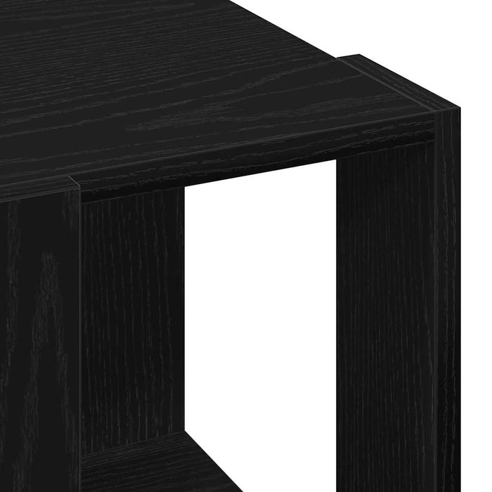 Masă de cafea Stejar Negru 32 x 32 x 30 cm Lemn prelucrat WALTI