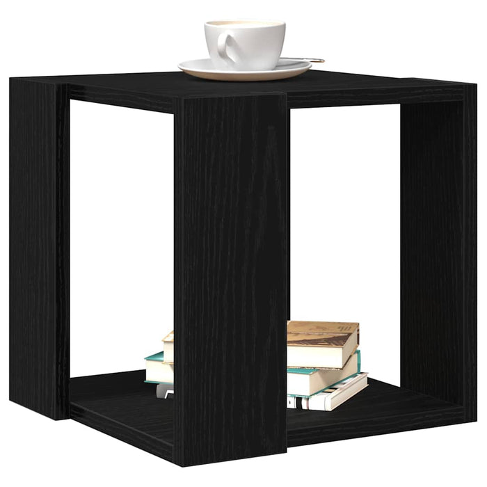 Masă de cafea Stejar Negru 32 x 32 x 30 cm Lemn prelucrat WALTI