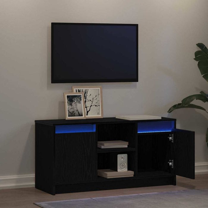 Unități TV Negru 100 x 34 x 50 cm Lemn compozit - WALTI WALTI
