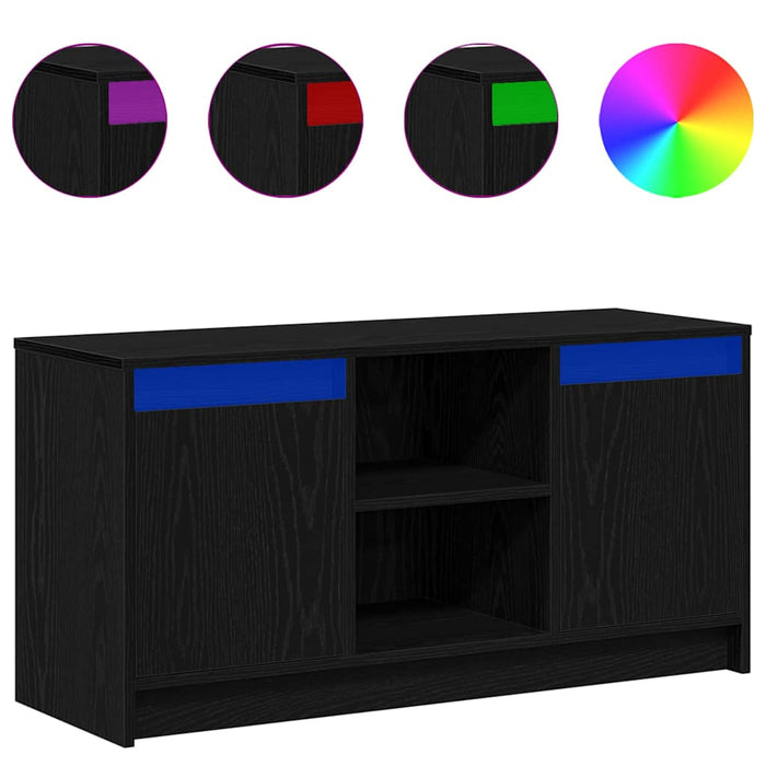 Unități TV Negru 100 x 34 x 50 cm Lemn compozit - WALTI WALTI