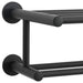 Suport pentru prosoape Negru 61 x 23 x 17 cm Oțel inoxidabil - WALTI WALTI