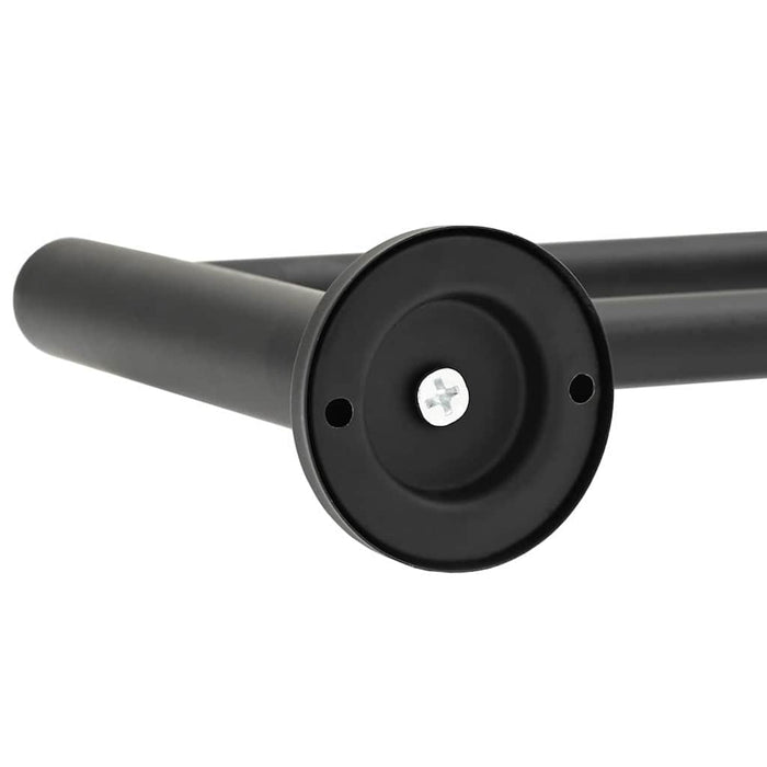 Suport pentru prosoape Negru 61 x 14.5 x 5 cm Oțel inoxidabil - WALTI WALTI