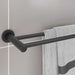 Suport pentru prosoape Negru 61 x 14.5 x 5 cm Oțel inoxidabil - WALTI WALTI