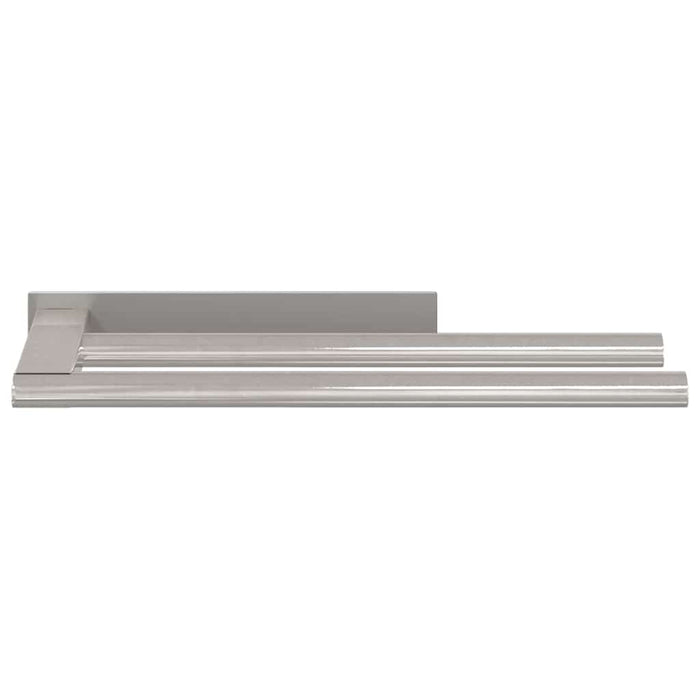 Suport pentru prosoape Argintiu 40 x 9 x 4 cm Oțel inoxidabil - WALTI WALTI