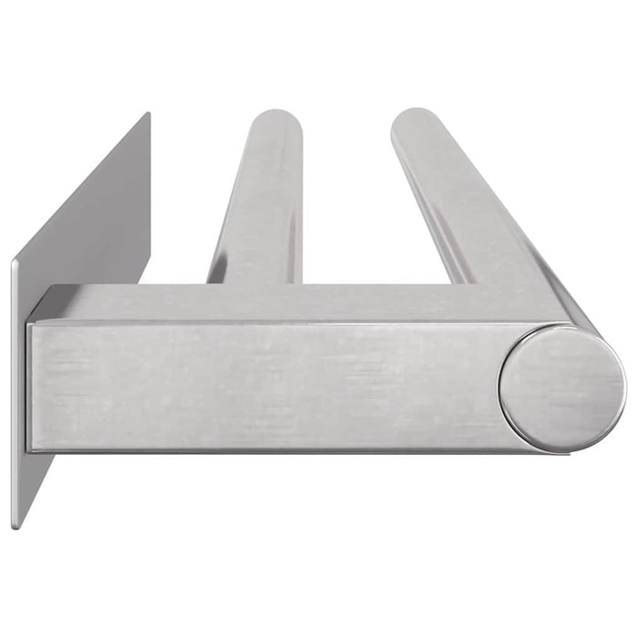 Suport pentru prosoape Argintiu 40 x 9 x 4 cm Oțel inoxidabil - WALTI WALTI
