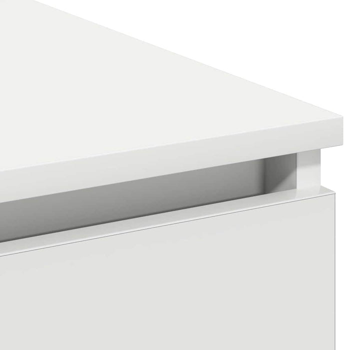 Cabinet TV cu led Alb 180 x 38 x 49 cm Lemn compozit - WALTI WALTI