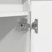 Cabinet TV cu led Alb 180 x 38 x 49 cm Lemn compozit - WALTI WALTI