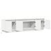 Cabinet TV cu led Alb 180 x 38 x 49 cm Lemn compozit - WALTI WALTI