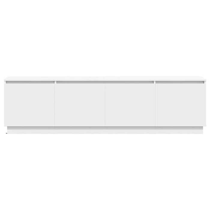 Cabinet TV cu led Alb 180 x 38 x 49 cm Lemn compozit - WALTI WALTI