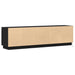 Cabinet TV cu led Stejar Negru 180 x 38 x 49 cm Lemn compozit - WALTI WALTI