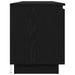 Cabinet TV cu led Stejar Negru 180 x 38 x 49 cm Lemn compozit - WALTI WALTI