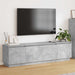 Cabinet TV Gri din beton 180 x 38 x 49 cm Lemn compozit - WALTI WALTI