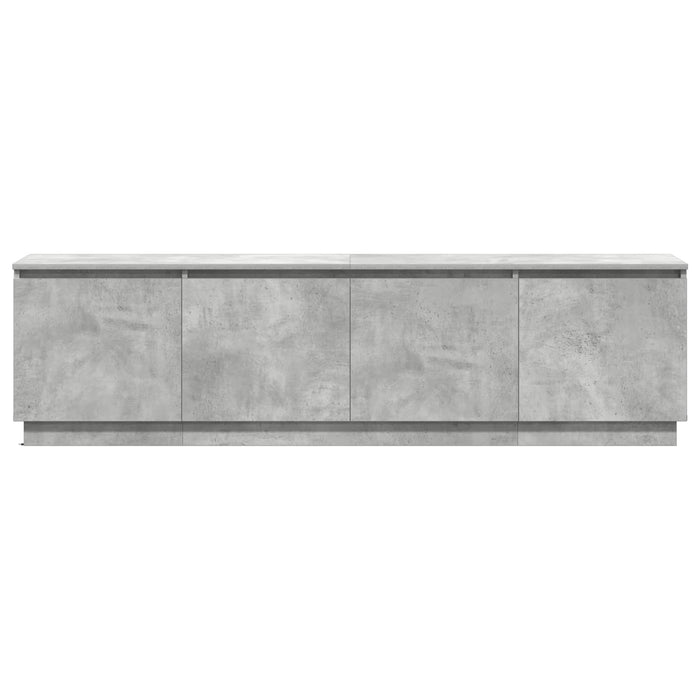 Cabinet TV Gri din beton 180 x 38 x 49 cm Lemn compozit - WALTI WALTI