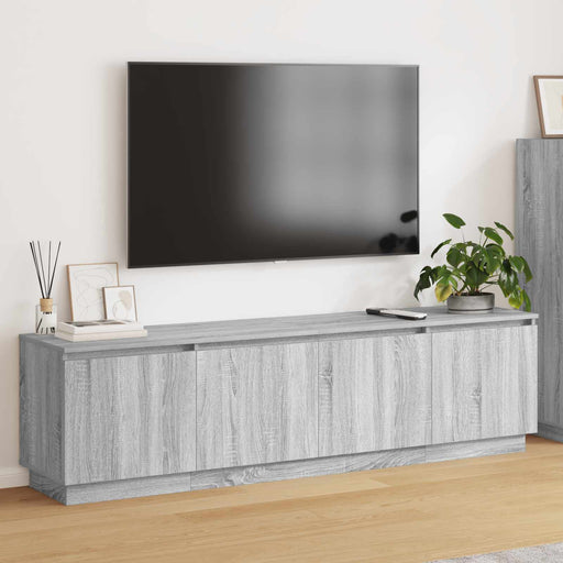 Cabinet TV Gri Sonoma 180 x 38 x 49 cm Lemn compozit - WALTI WALTI