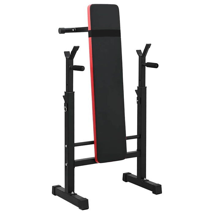 Bancă de greutăți Manual Negru 126.5 x 67 x 111 cm WALTI
