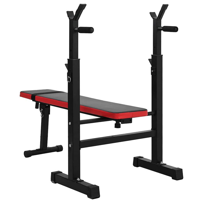 Bancă de greutăți Manual Negru 126.5 x 67 x 111 cm WALTI