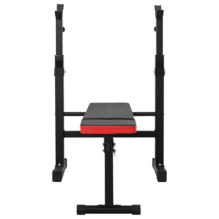 Bancă de greutăți Manual Negru 126.5 x 67 x 111 cm WALTI