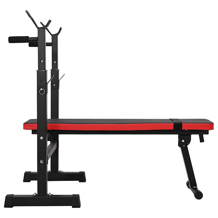 Bancă de greutăți Manual Negru 126.5 x 67 x 111 cm WALTI