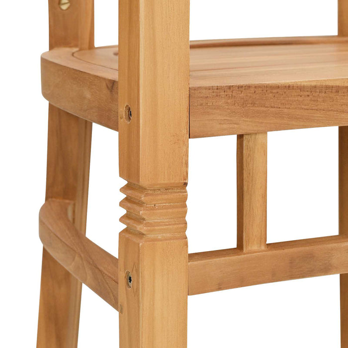 Scaun 2 pcs Maro 63 x 58 x 89 cm Lemn solid de tec - WALTI WALTI