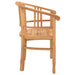 Scaun 2 pcs Maro 63 x 58 x 89 cm Lemn solid de tec - WALTI WALTI