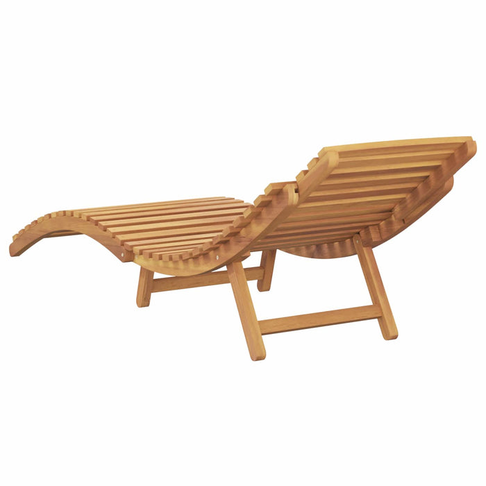 Șezlong Maro 198 x 55 x 58,5 cm Lemn solid de tec - WALTI WALTI