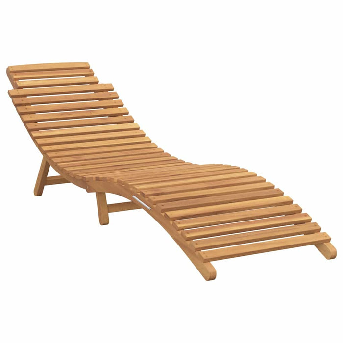 Șezlong 2 pcs Maro Lemn solid de tec - WALTI WALTI