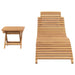 Șezlong 2 pcs Maro Lemn solid de tec - WALTI WALTI