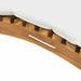 Șezlong de grădină Maro 198 x 55 x 58,5 cm Lemn solid de tec - WALTI WALTI