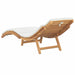 Șezlong de grădină Maro 198 x 55 x 58,5 cm Lemn solid de tec - WALTI WALTI