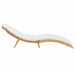 Șezlong de grădină Maro 198 x 55 x 58,5 cm Lemn solid de tec - WALTI WALTI