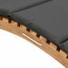 Șezlong de grădină Maro 198 x 55 x 58,5 cm Lemn solid de tec - WALTI WALTI