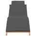 Șezlong de grădină Maro 198 x 55 x 58,5 cm Lemn solid de tec - WALTI WALTI
